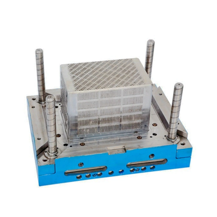 Custom Plastic Injection Molding Industrial Spare Parts Plastic Product Mold Pallet Crate Garbage Bin Mould